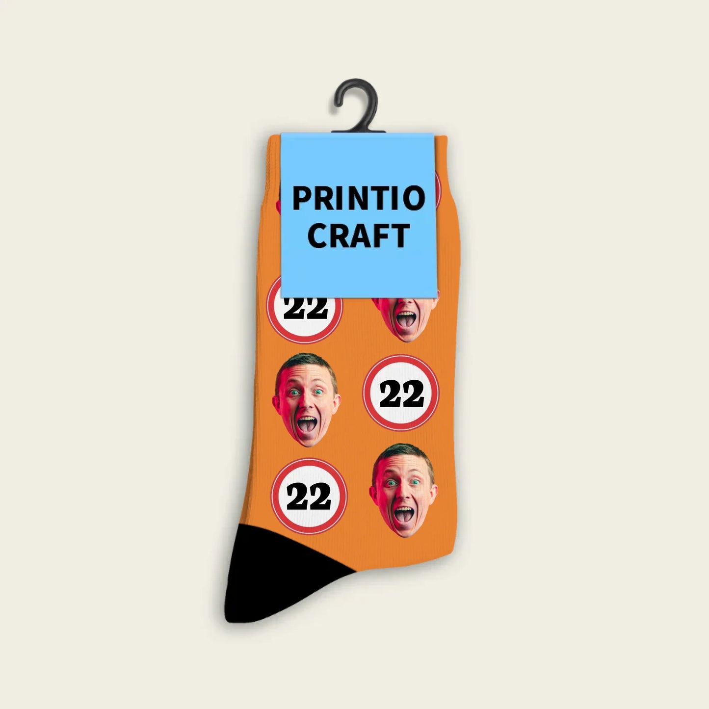 PrintioCraft | Custom Birthday Socks With Photo